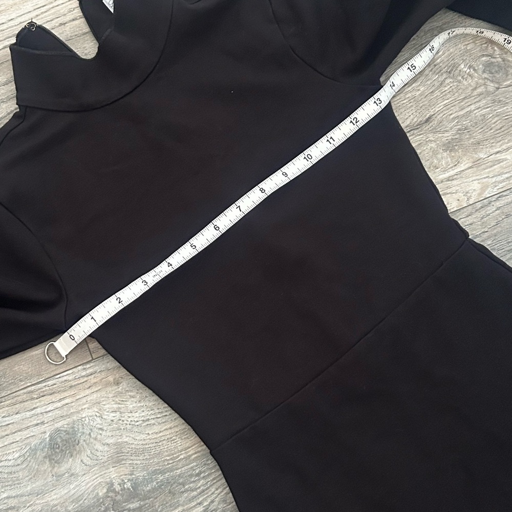 Lovers and friends black mock neck long sleeve mini dress size XS - Picture 6 of 8
